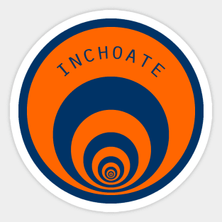 Inchoate Logo Sticker